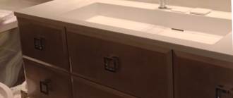 дизайнерская подвесная тумба для ванной комнаты