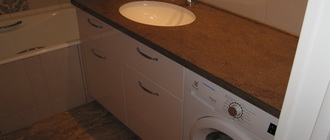 мебель для ванной со стиральной машиной заказ 580