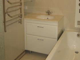  тумба и шкаф для ванной 793